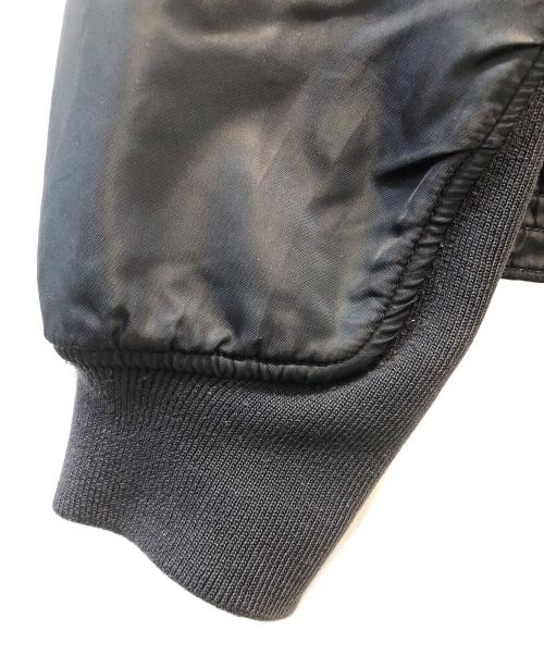 POLO JEANS（ポロジーンズ）POLO JEANS (ポロジーンズ) フライトジャケット ブラック サイズ:Ｍの古着・服飾アイテム