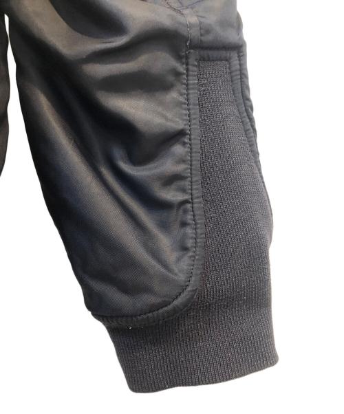 POLO JEANS（ポロジーンズ）POLO JEANS (ポロジーンズ) フライトジャケット ブラック サイズ:Ｍの古着・服飾アイテム