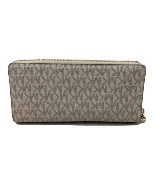 MICHAEL KORS（マイケルコース）MICHAEL KORS (マイケルコース) JET SET TRAVEL LG TRVL CONTINENTAL アイボリーの古着・服飾アイテム