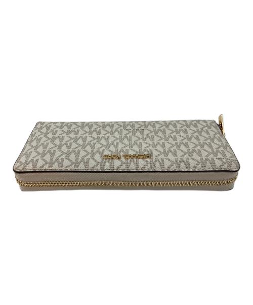 MICHAEL KORS（マイケルコース）MICHAEL KORS (マイケルコース) JET SET TRAVEL LG TRVL CONTINENTAL アイボリーの古着・服飾アイテム
