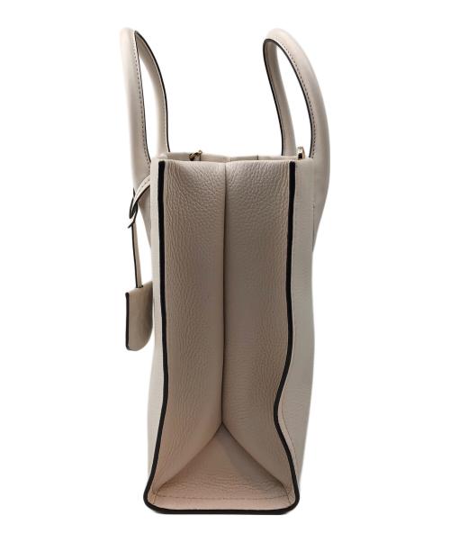 MICHAEL KORS（マイケルコース）MICHAEL KORS (マイケルコース) 2WAYトートバッグ アイボリーの古着・服飾アイテム