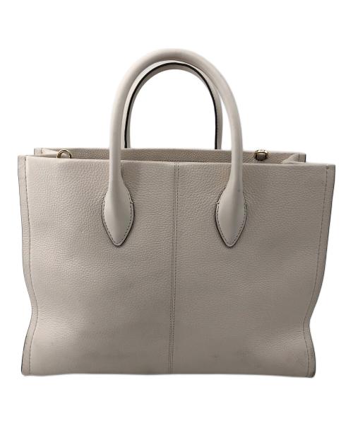 MICHAEL KORS（マイケルコース）MICHAEL KORS (マイケルコース) 2WAYトートバッグ アイボリーの古着・服飾アイテム