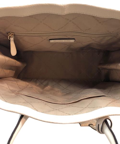 MICHAEL KORS（マイケルコース）MICHAEL KORS (マイケルコース) 2WAYトートバッグ アイボリーの古着・服飾アイテム