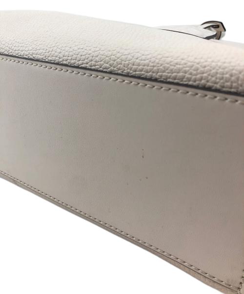 MICHAEL KORS（マイケルコース）MICHAEL KORS (マイケルコース) 2WAYトートバッグ アイボリーの古着・服飾アイテム
