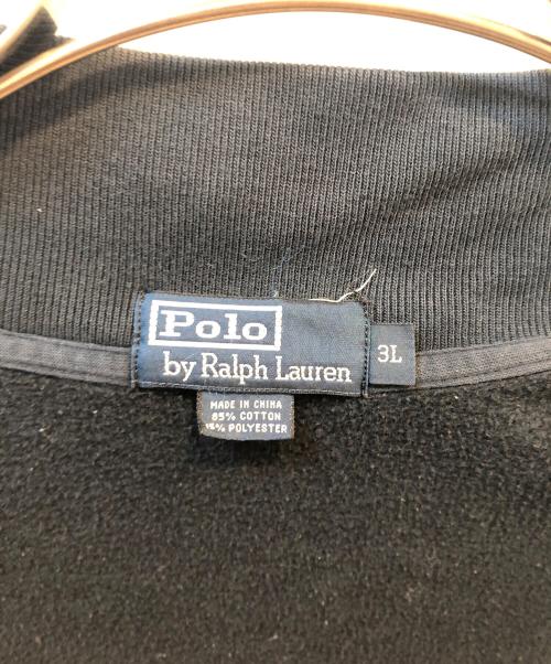 POLO RALPH LAUREN（ポロ・ラルフローレン）POLO RALPH LAUREN (ポロ・ラルフローレン) スウェットジップジャケット ネイビー サイズ:3Ｌの古着・服飾アイテム
