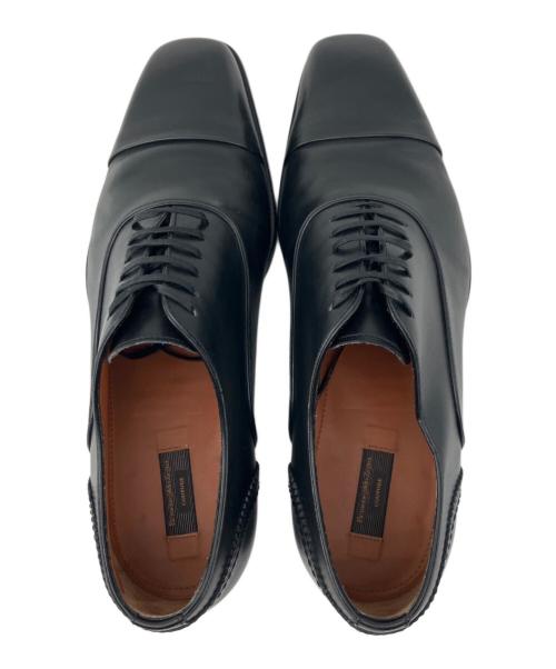 ERMENEGILDO ZEGNA（エルメネジルド・ゼニア）Ermenegildo Zegna (エルメネジルド・ゼニア) ビジネスシューズ COUTURE イタリア製 ブラック サイズ:5 1/2の古着・服飾アイテム