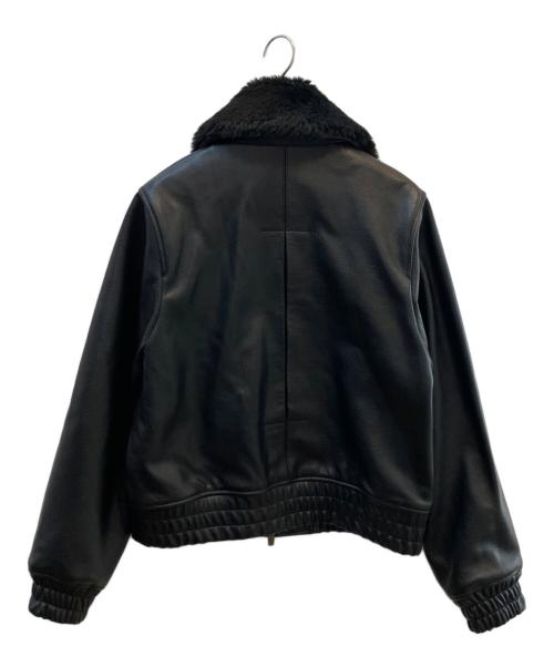 CLEL（クレイル）CLEL (クレイル) Cow Leather G-1 Blouson ブラック サイズ:XSの古着・服飾アイテム