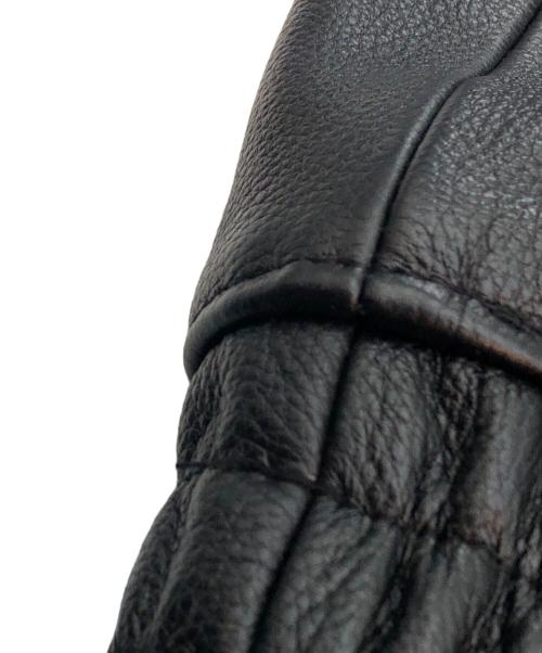CLEL（クレイル）CLEL (クレイル) Cow Leather G-1 Blouson ブラック サイズ:XSの古着・服飾アイテム