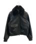CLEL（クレイル）の古着「Cow Leather G-1 Blouson」｜ブラック