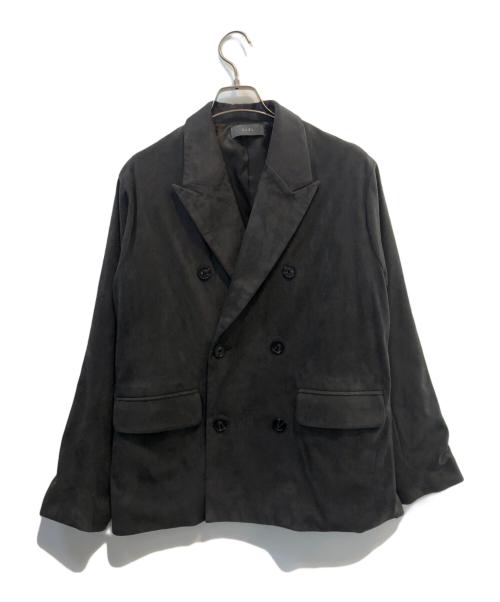 CLEL（クレイル）CLEL (クレイル) ダブルテーラードジャケット グレー サイズ:XSの古着・服飾アイテム