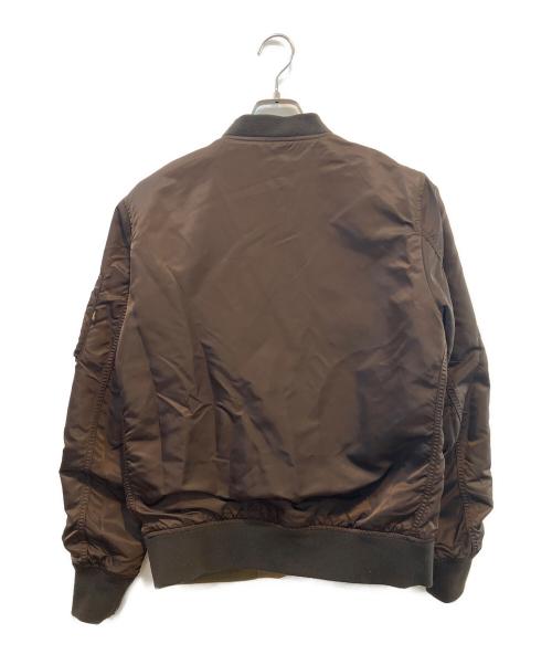 ALPHA INDUSTRIES（アルファインダストリーズ）ALPHA INDUSTRIES (アルファインダストリーズ) リバーシブスカジャン ベージュ×ホワイト サイズ:Ｌの古着・服飾アイテム