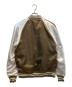 ALPHA INDUSTRIES (アルファインダストリーズ) リバーシブスカジャン ベージュ×ホワイト サイズ:Ｌ：5000円