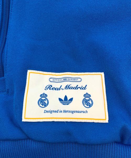 adidas（アディダス）adidas (アディダス) トラックジャケット レアルマドリード ブルー サイズ:3XLの古着・服飾アイテム