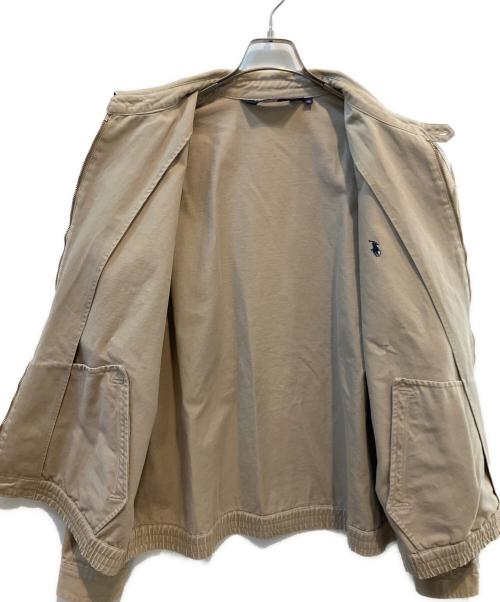 POLO RALPH LAUREN（ポロ・ラルフローレン）POLO RALPH LAUREN (ポロ・ラルフローレン) ジップジャケット ベージュ サイズ:XLの古着・服飾アイテム