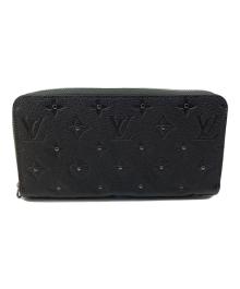 LOUIS VUITTON（ルイ ヴィトン）の古着「モノグラム・アンプラント ジッピー・ウォレット」｜グレー