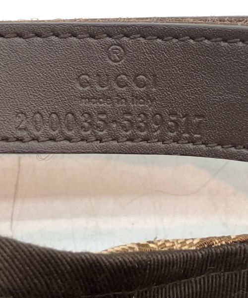 GUCCI（グッチ）GUCCI (グッチ) ベースボールキャップ ベージュ サイズ:XL/60の古着・服飾アイテム