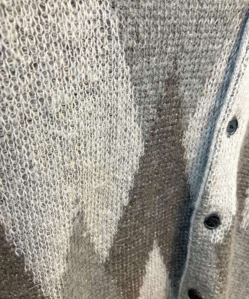 UNUSED（アンユーズド）UNUSED (アンユーズド) 厚手カーディガン グレー サイズ:4の古着・服飾アイテム