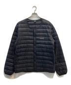 mont-bellモンベル）の古着「スペリオダウン ラウンドネックジャケット」｜ブラック