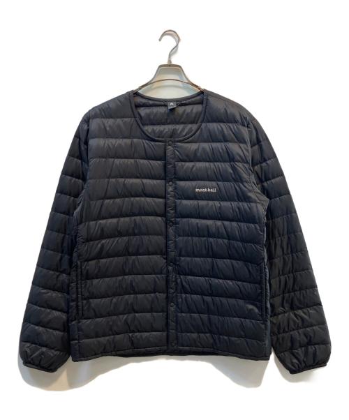 mont-bell（モンベル）mont-bell (モンベル) スペリオダウン ラウンドネックジャケット ブラック サイズ:XLの古着・服飾アイテム