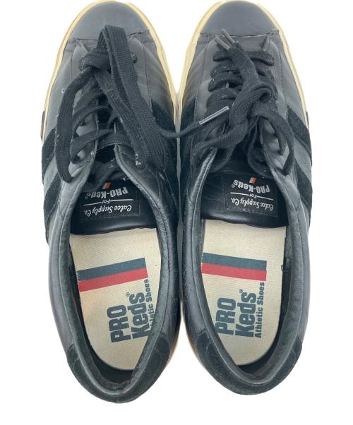 PRO-Keds（プロケッズ）PRO-Keds (プロケッズ) ローカットスニーカー ブラック サイズ:28の古着・服飾アイテム