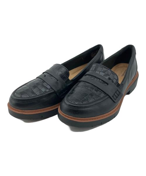 CLARKS（クラークス）CLARKS (クラークス) ローファー ブラック サイズ:UK4 1/2の古着・服飾アイテム