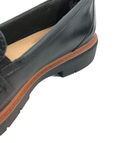 CLARKS（クラークス）CLARKS (クラークス) ローファー ブラック サイズ:UK4 1/2の古着・服飾アイテム