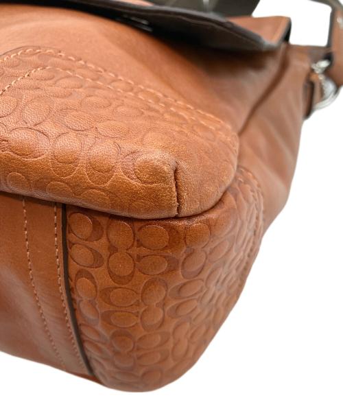 COACH（コーチ）COACH (コーチ) ショルダーバッグ ブラウンの古着・服飾アイテム