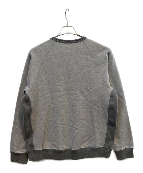 nanamica（ナナミカ）nanamica (ナナミカ) クルーネックスウェット グレー サイズ:Sの古着・服飾アイテム
