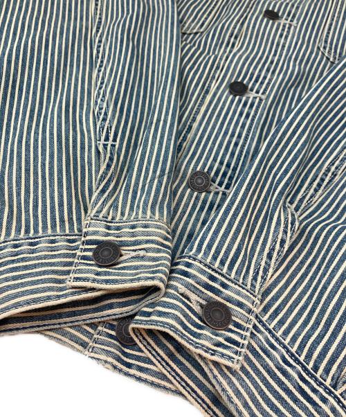 LEVI'S（リーバイス）LEVI'S (リーバイス) デニムジャケット ストライプ サイズ:Lの古着・服飾アイテム