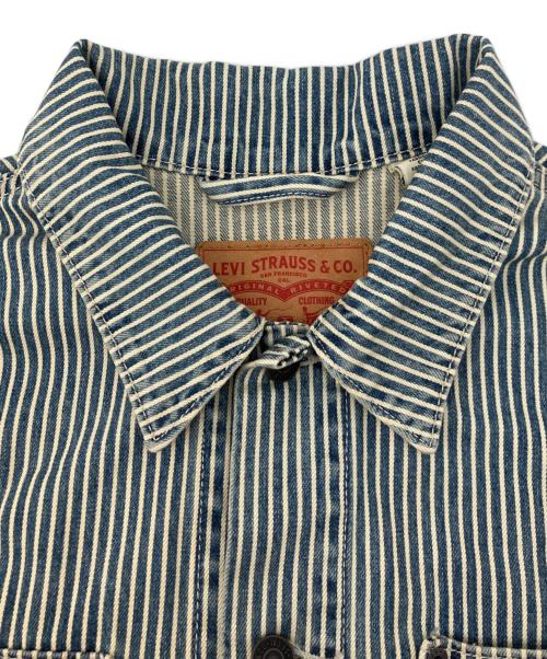 LEVI'S（リーバイス）LEVI'S (リーバイス) デニムジャケット ストライプ サイズ:Lの古着・服飾アイテム