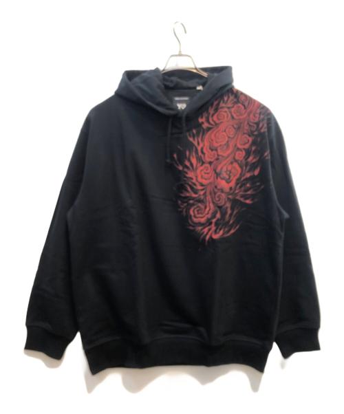 Y-3（ワイスリー）Y-3 (ワイスリー) JFA (ジェーエフエー) CW HOODIE ブラック×レッド サイズ:XL 未使用品の古着・服飾アイテム