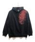Y-3（ワイスリー）の古着「CW HOODIE」｜ブラック×レッド