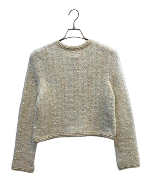 furfur（ファーファー）furfur (ファーファー) 厚手カーディガン アイボリー サイズ:Fの古着・服飾アイテム