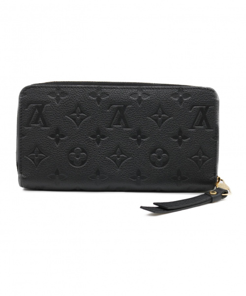 LOUIS VUITTON（ルイ ヴィトン）LOUIS VUITTON (ルイヴィトン)  ジッピー・ウォレット　アンプラント ブラック サイズ:- モノグラムアンプラント M61864の古着・服飾アイテム