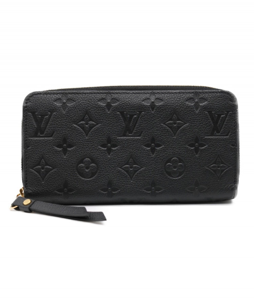 LOUIS VUITTON（ルイ ヴィトン）LOUIS VUITTON (ルイヴィトン)  ジッピー・ウォレット　アンプラント ブラック サイズ:- モノグラムアンプラント M61864の古着・服飾アイテム