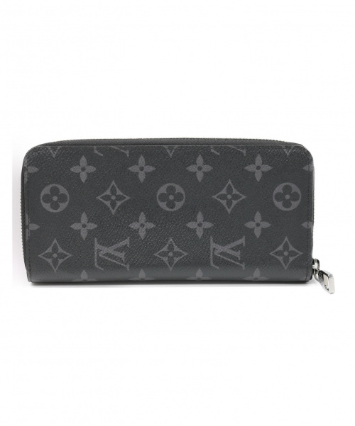 LOUIS VUITTON（ルイ ヴィトン）LOUIS VUITTON (ルイヴィトン) ジッピー・ウォレット ヴェルティカル  ブラック サイズ:- モノグラム・エクリプス M62295の古着・服飾アイテム