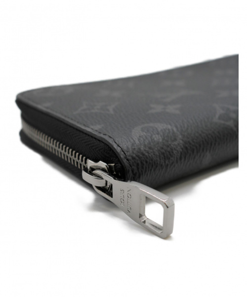 LOUIS VUITTON（ルイ ヴィトン）LOUIS VUITTON (ルイヴィトン) ジッピー・ウォレット ヴェルティカル  ブラック サイズ:- モノグラム・エクリプス M62295の古着・服飾アイテム