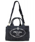 中古・古着 PRADA (プラダ) ミニカナパ/ハンドバッグ ブラック ミニカナパ 1BG439：59800円