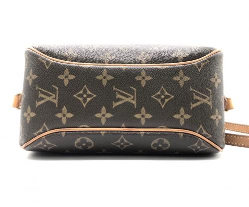 LOUIS VUITTON（ルイ ヴィトン）LOUIS VUITTON (ルイヴィトン) ショルダーポーチ ブラウン モノグラム M51221  BA1012の古着・服飾アイテム