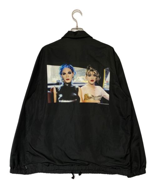 SUPREME（シュプリーム）SUPREME (シュプリーム) nan goldin (ナン ゴールディン) Misty and Jimmy Paulette Coaches Jacket ブラック サイズ:Lの古着・服飾アイテム