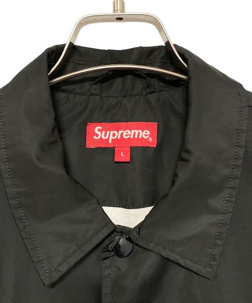 SUPREME（シュプリーム）SUPREME (シュプリーム) nan goldin (ナン ゴールディン) Misty and Jimmy Paulette Coaches Jacket ブラック サイズ:Lの古着・服飾アイテム