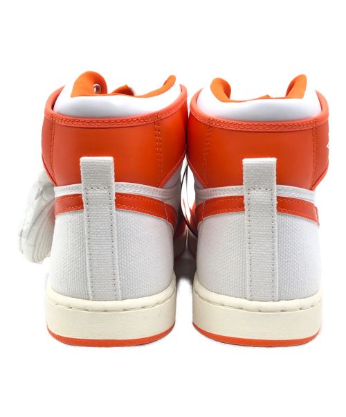 NIKE（ナイキ）NIKE (ナイキ) ハイカットスニーカー ホワイト×オレンジ サイズ:26.5 未使用品の古着・服飾アイテム
