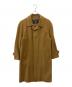 Burberry's（バーバリーズ）の古着「Burberry's　比翼コート」｜ブラウン