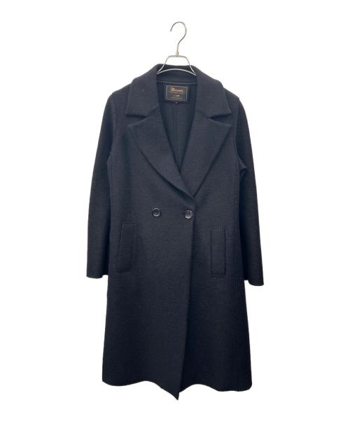 MOESSMER（モエスマー）MOESSMER (モエスマー) 23区 (ニジュウサンク) MOESSMER　23区　チェスターコート ブラック サイズ:Mの古着・服飾アイテム