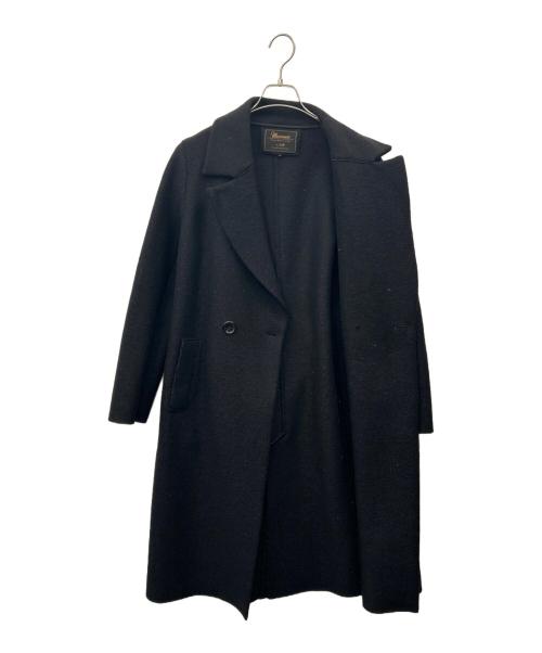 MOESSMER（モエスマー）MOESSMER (モエスマー) 23区 (ニジュウサンク) MOESSMER　23区　チェスターコート ブラック サイズ:Mの古着・服飾アイテム