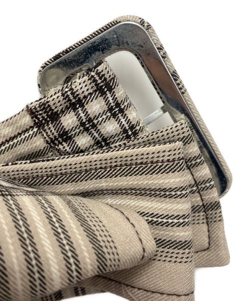 Snidel（スナイデル）Snidel (スナイデル) マーメイドジャンパースカート ベージュの古着・服飾アイテム