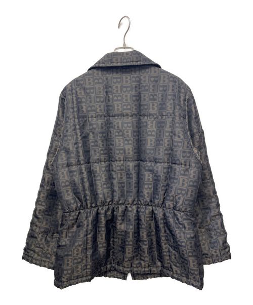 Burberry's（バーバリーズ）Burberry's (バーバリーズ) 総柄中綿ジャケット ブラウン サイズ:40の古着・服飾アイテム
