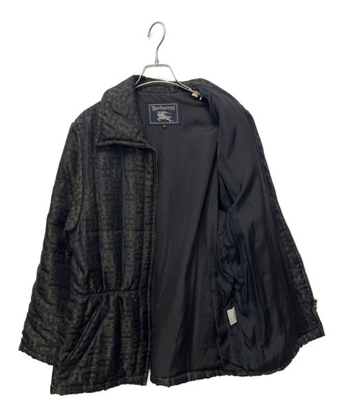 Burberry's（バーバリーズ）Burberry's (バーバリーズ) 総柄中綿ジャケット ブラウン サイズ:40の古着・服飾アイテム