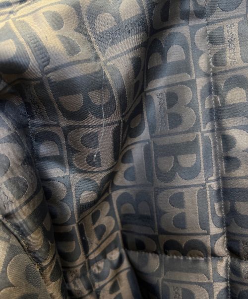 Burberry's（バーバリーズ）Burberry's (バーバリーズ) 総柄中綿ジャケット ブラウン サイズ:40の古着・服飾アイテム