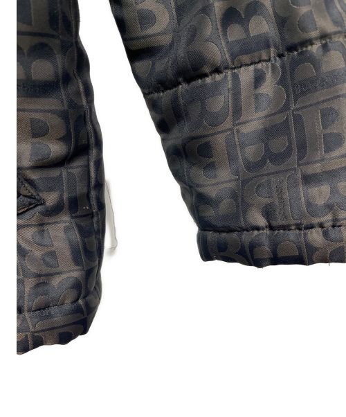 Burberry's（バーバリーズ）Burberry's (バーバリーズ) 総柄中綿ジャケット ブラウン サイズ:40の古着・服飾アイテム